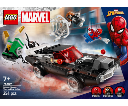 Klocki LEGO® LEGO Marvel 76309 Spider-Man kontra Samochód Venoma